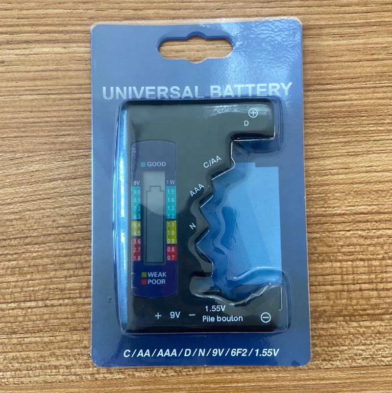 LCD dry battery discharge tester 1.5V/9V Battery level tester BT-886