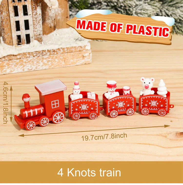 Christmas Wooden Train Gifts Set