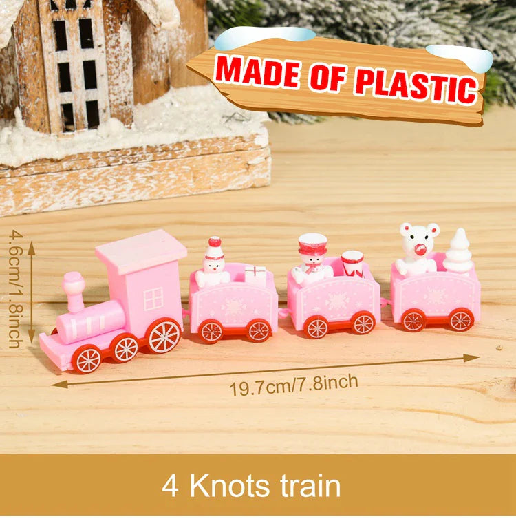 Christmas Wooden Train Gifts Set