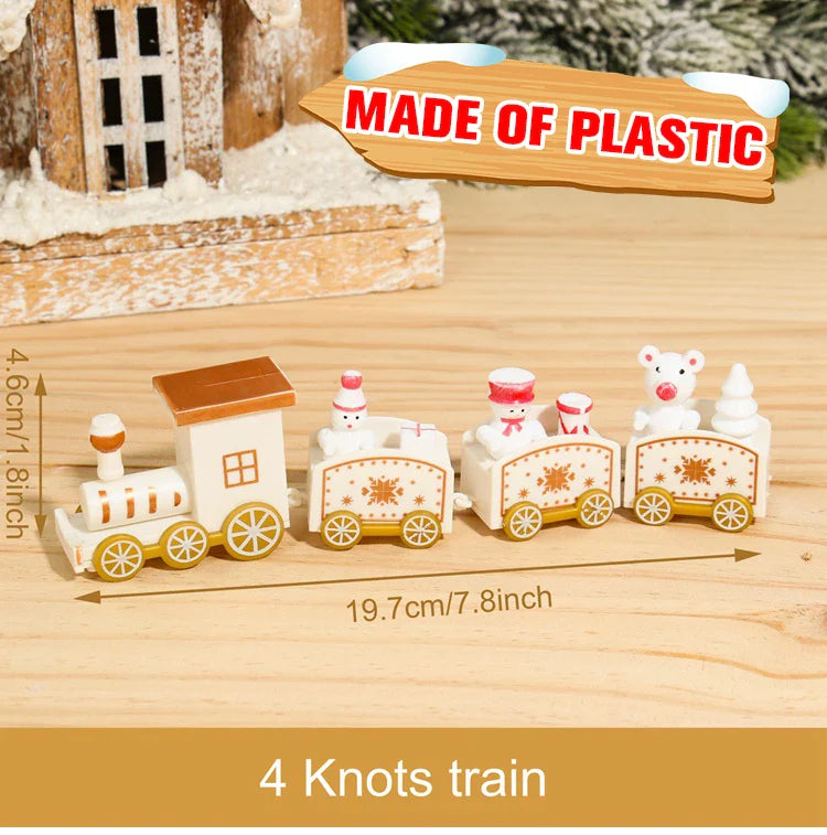 Christmas Wooden Train Gifts Set