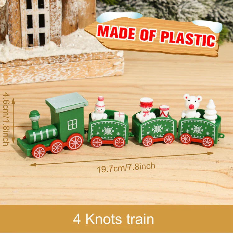 Christmas Wooden Train Gifts Set