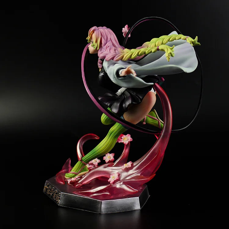 22cm Demon Slayer anime figureKanroji Mitsuri statue pvc Gk Statue