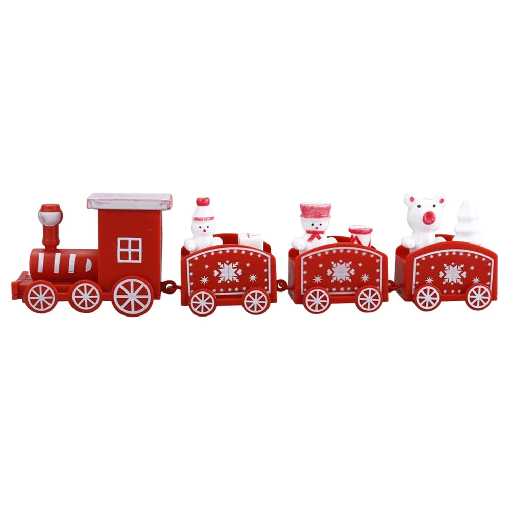 Christmas Wooden Train Gifts Set