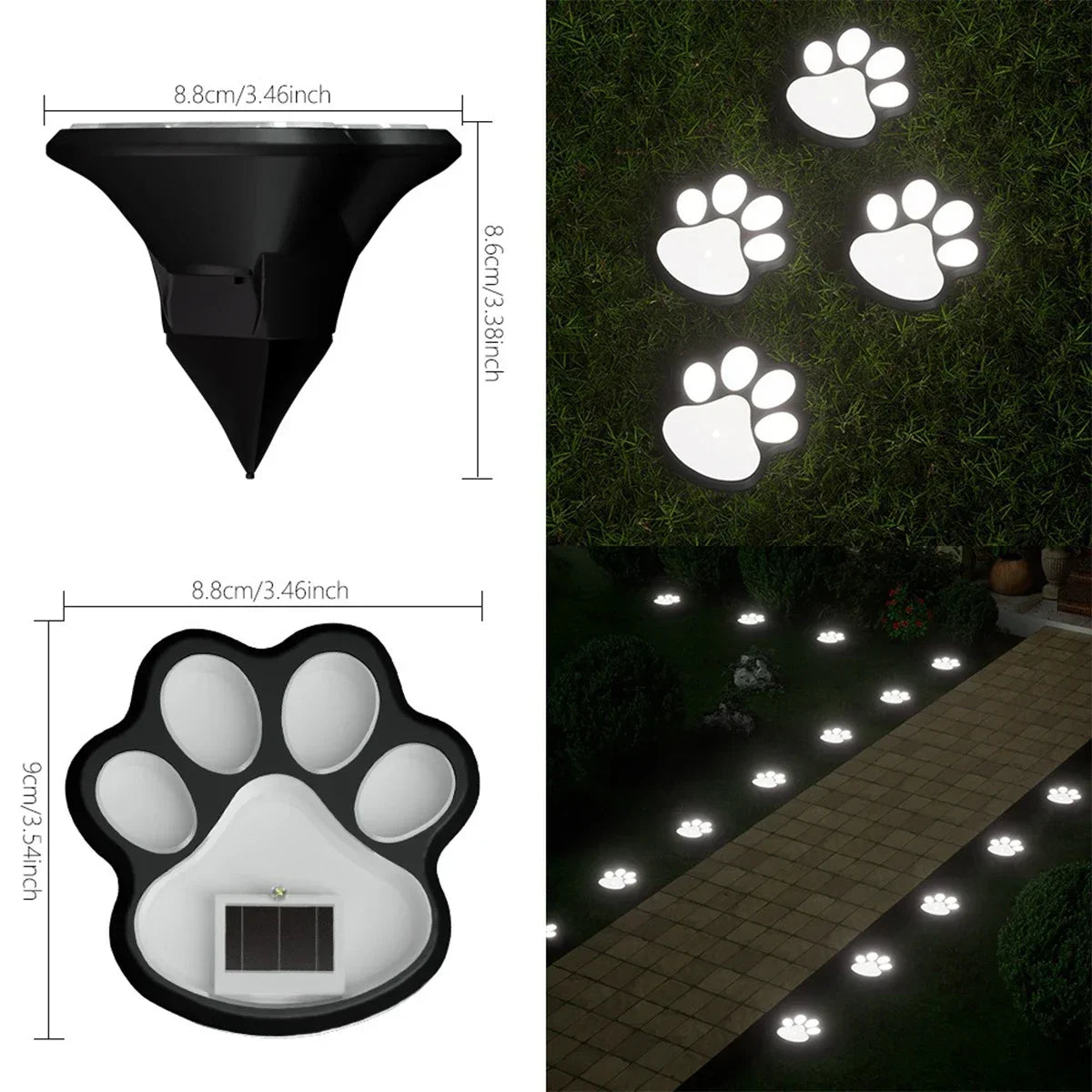 PawGlow Lights – Solar-Powered Paws of Light!