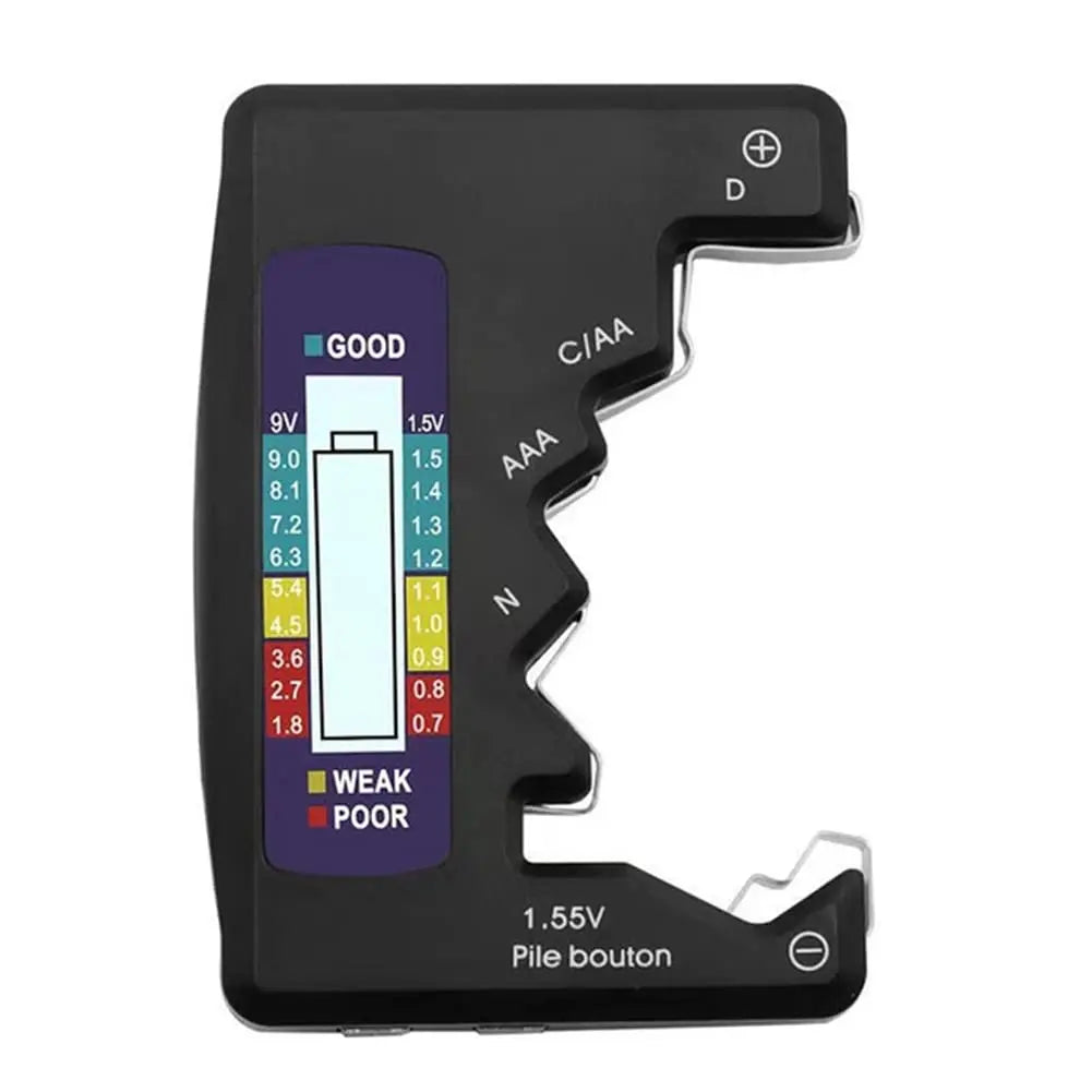 LCD dry battery discharge tester 1.5V/9V Battery level tester BT-886