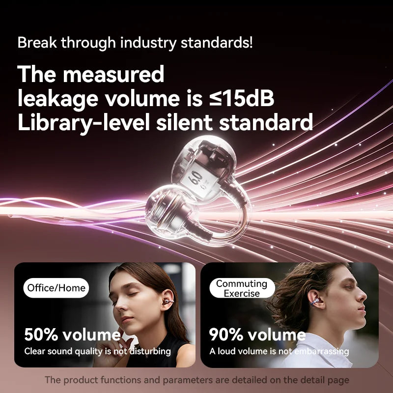 AirClip Beats – Open-Ear Freedom, Wireless Power