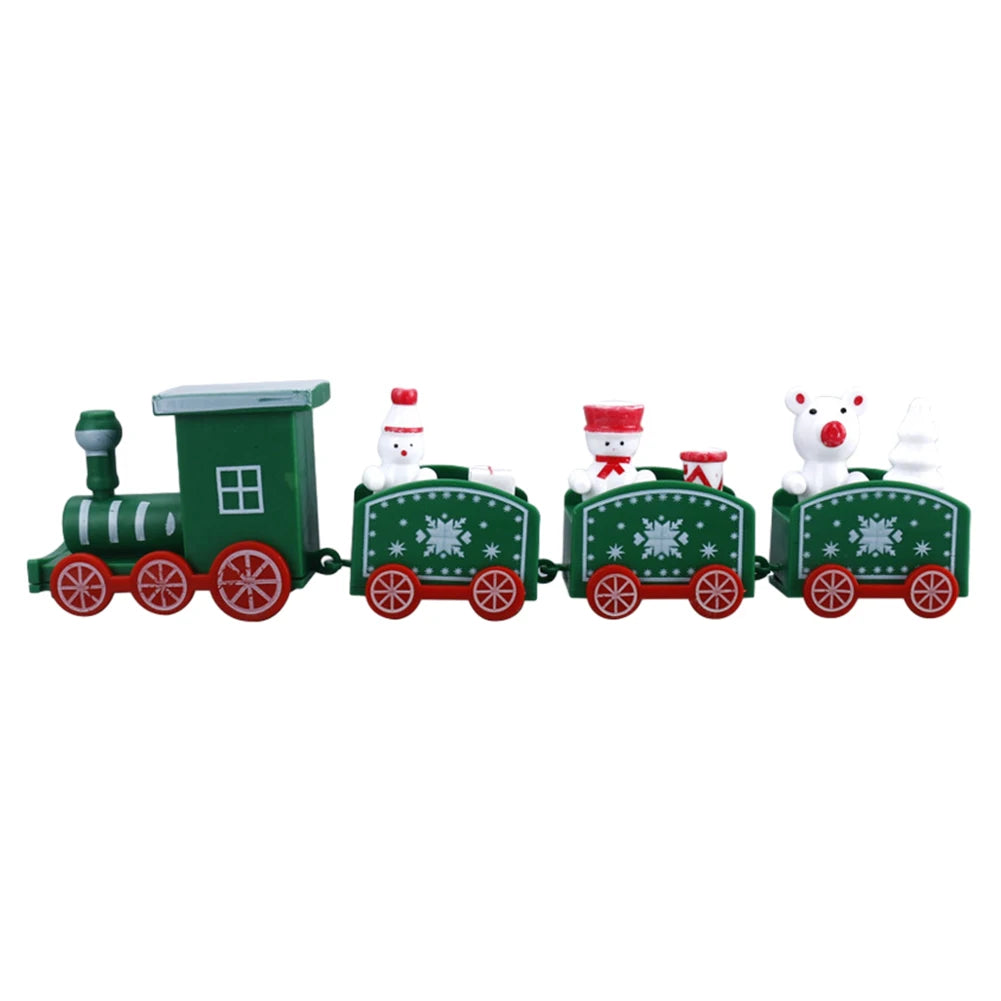 Christmas Wooden Train Gifts Set