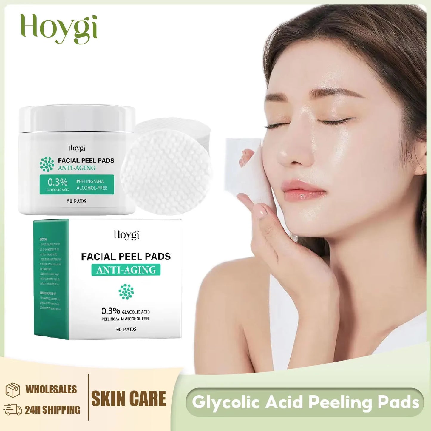 ClearGlow Pads – Exfoliate, Hydrate, Conquer Acne!