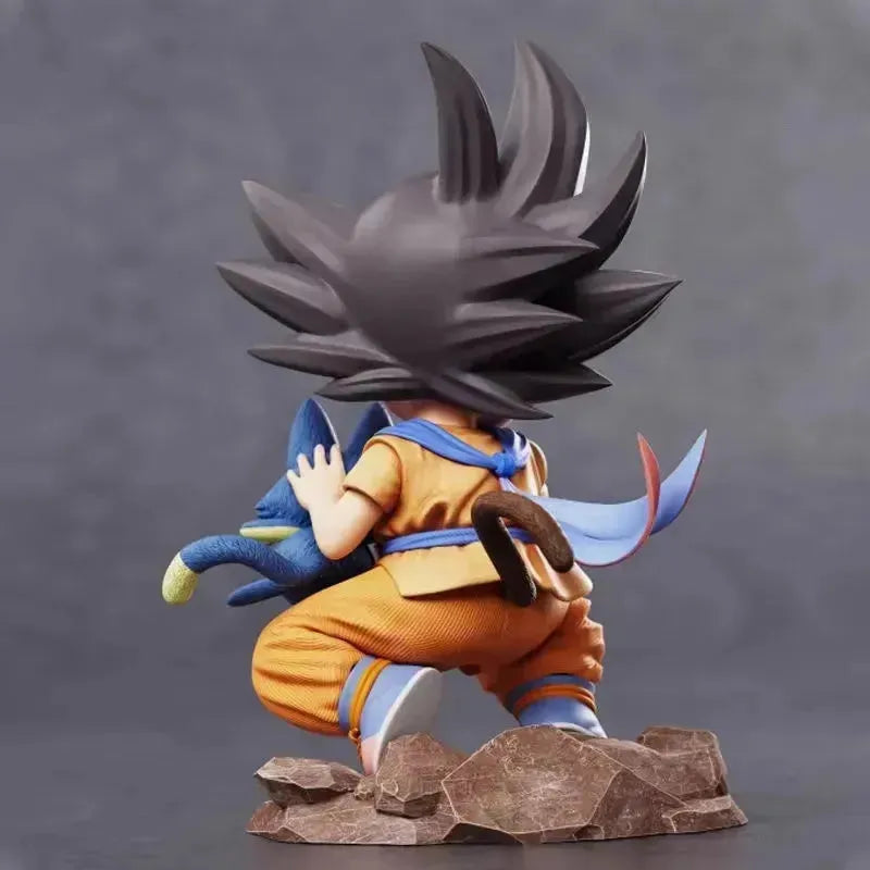 Dragon Ball Z Goku Embrace Puar Figurine (10 cm)