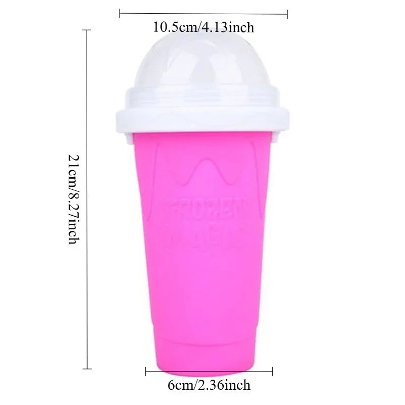 Chill & Sip: Instant Smoothie Slushy Cup