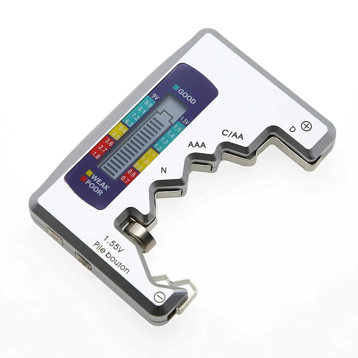 LCD dry battery discharge tester 1.5V/9V Battery level tester BT-886