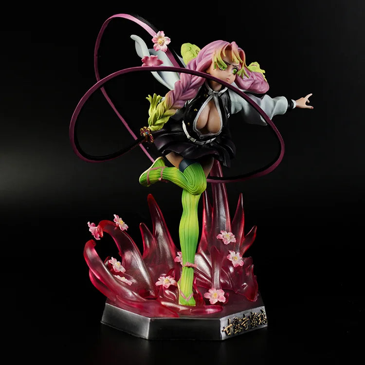 22cm Demon Slayer anime figureKanroji Mitsuri statue pvc Gk Statue