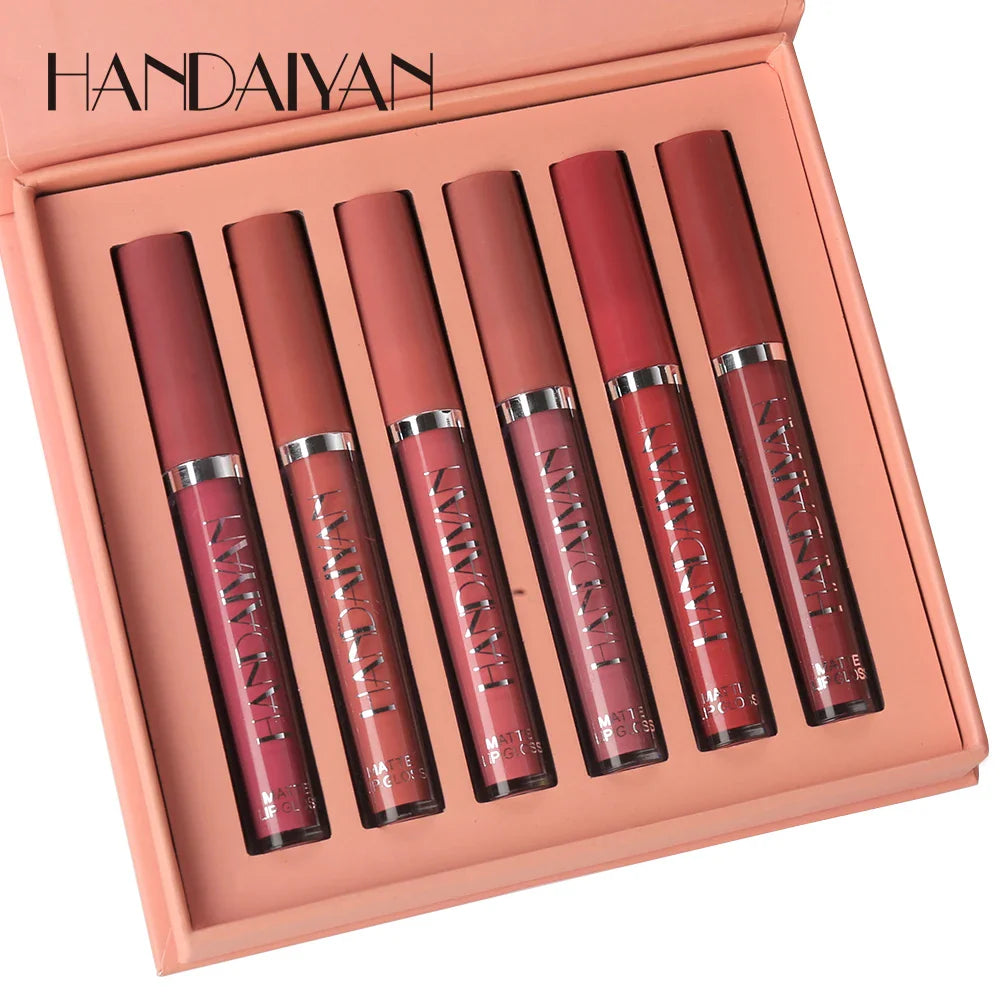 HANDAIYAN Set of 6 Liquid Lipst