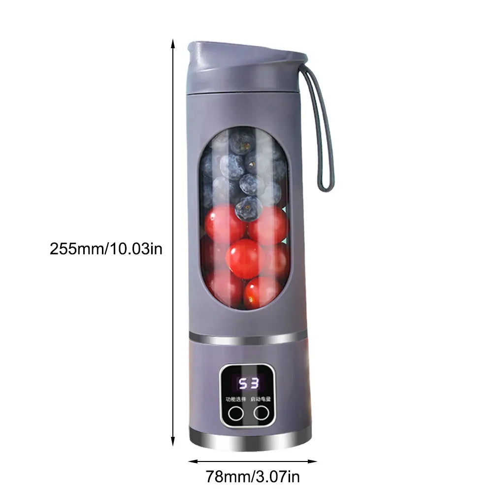 Portable Electric Juicer USB Wireless Charging