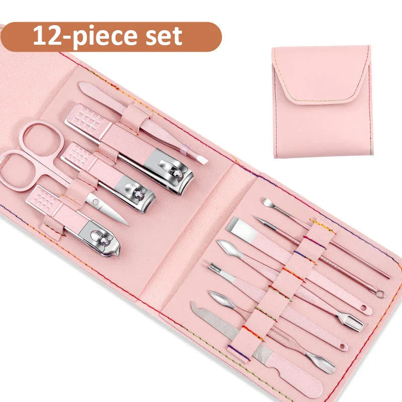 Portable 16pcs Manicure Kit