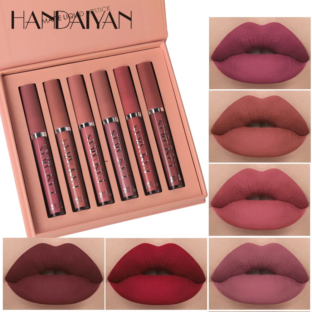 HANDAIYAN Set of 6 Liquid Lipst