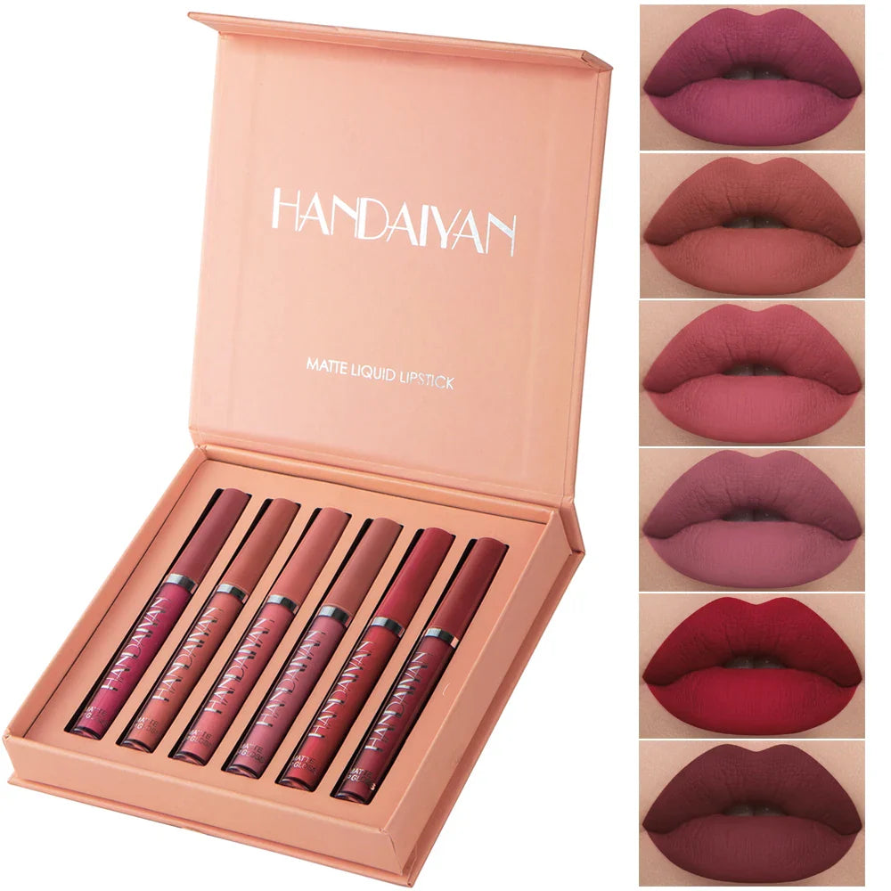 HANDAIYAN Set of 6 Liquid Lipst