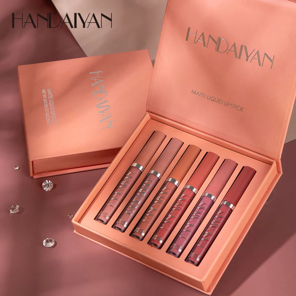 HANDAIYAN Set of 6 Liquid Lipst