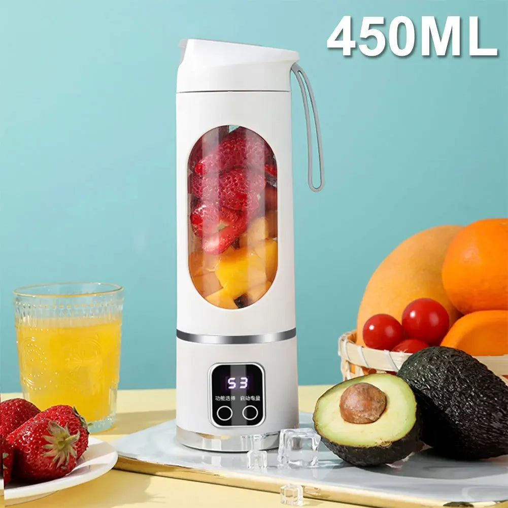 Portable Electric Juicer USB Wireless Charging