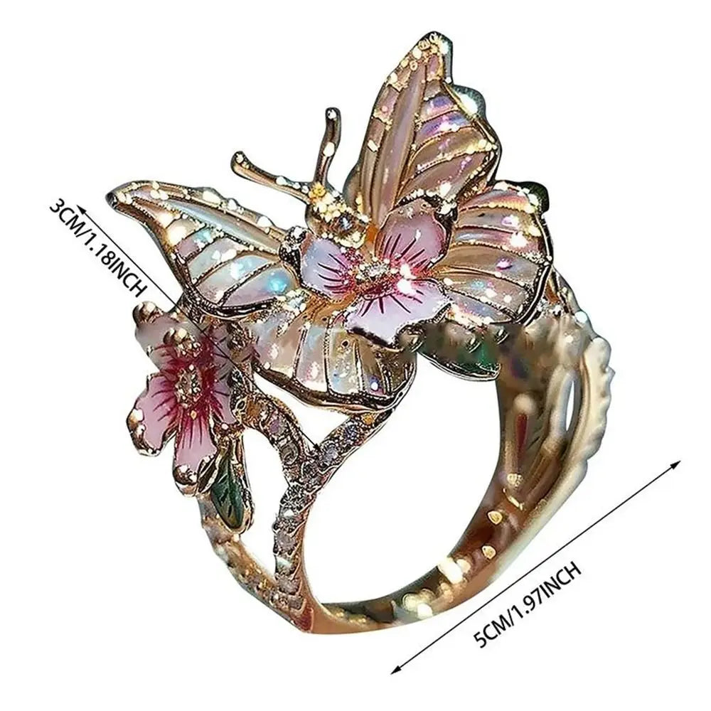 FlutterBloom Ring – Nature’s Elegance on Your Finger