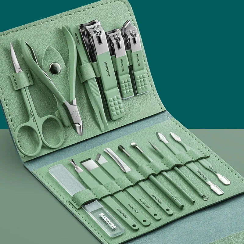 Portable 16pcs Manicure Kit