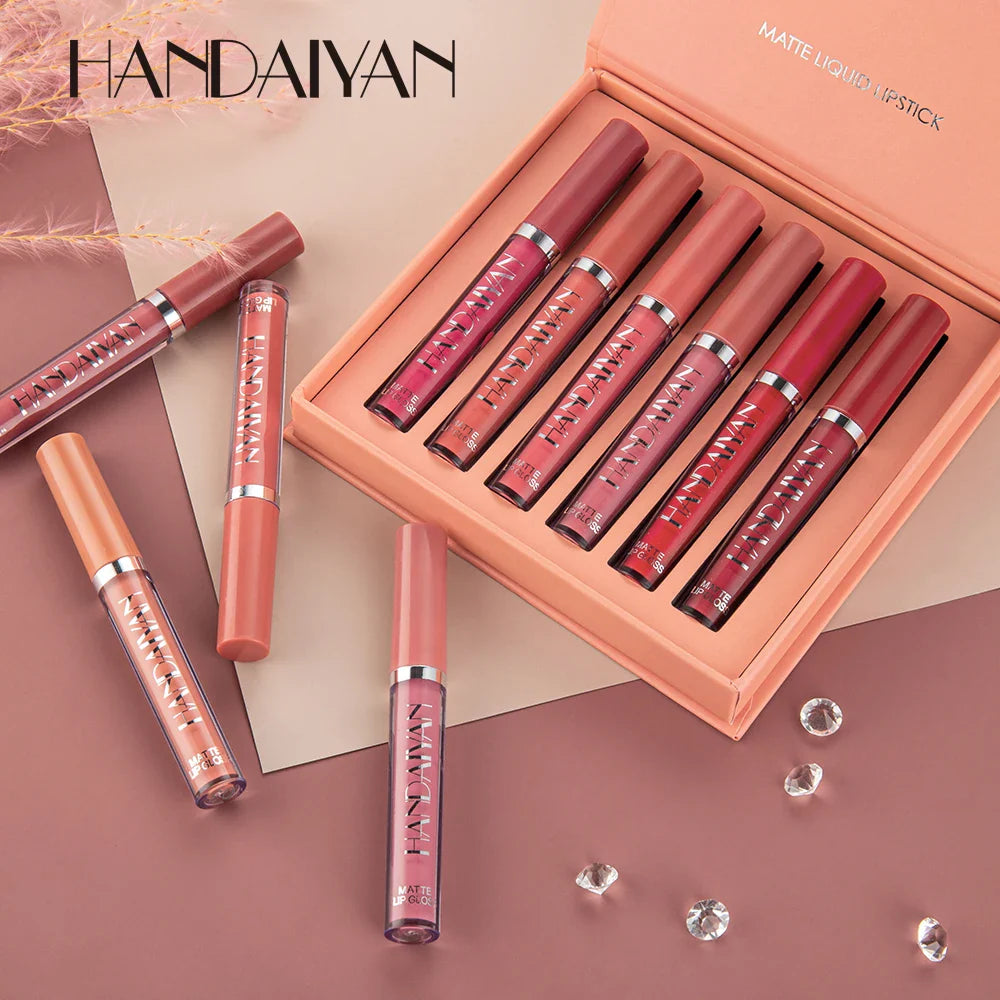 HANDAIYAN Set of 6 Liquid Lipst